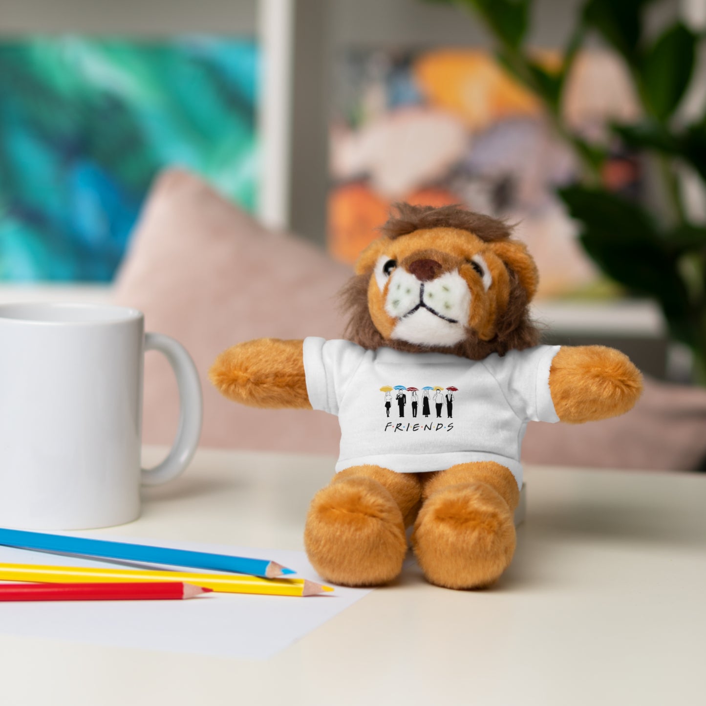 Stuffed Animals w/ FRIENDS Umbrella Tee