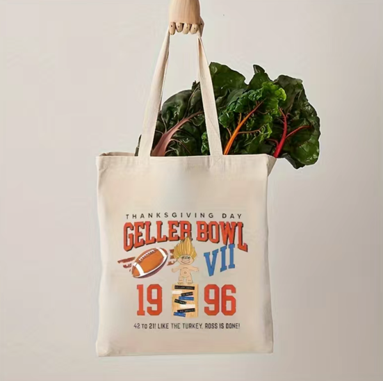 FRIENDS GELLER BOWL Reusable Tote Bag