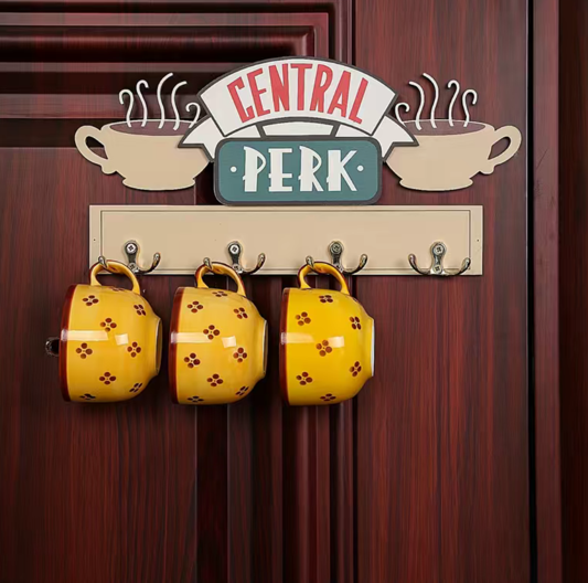 Central Perk Rack w/ Hooks