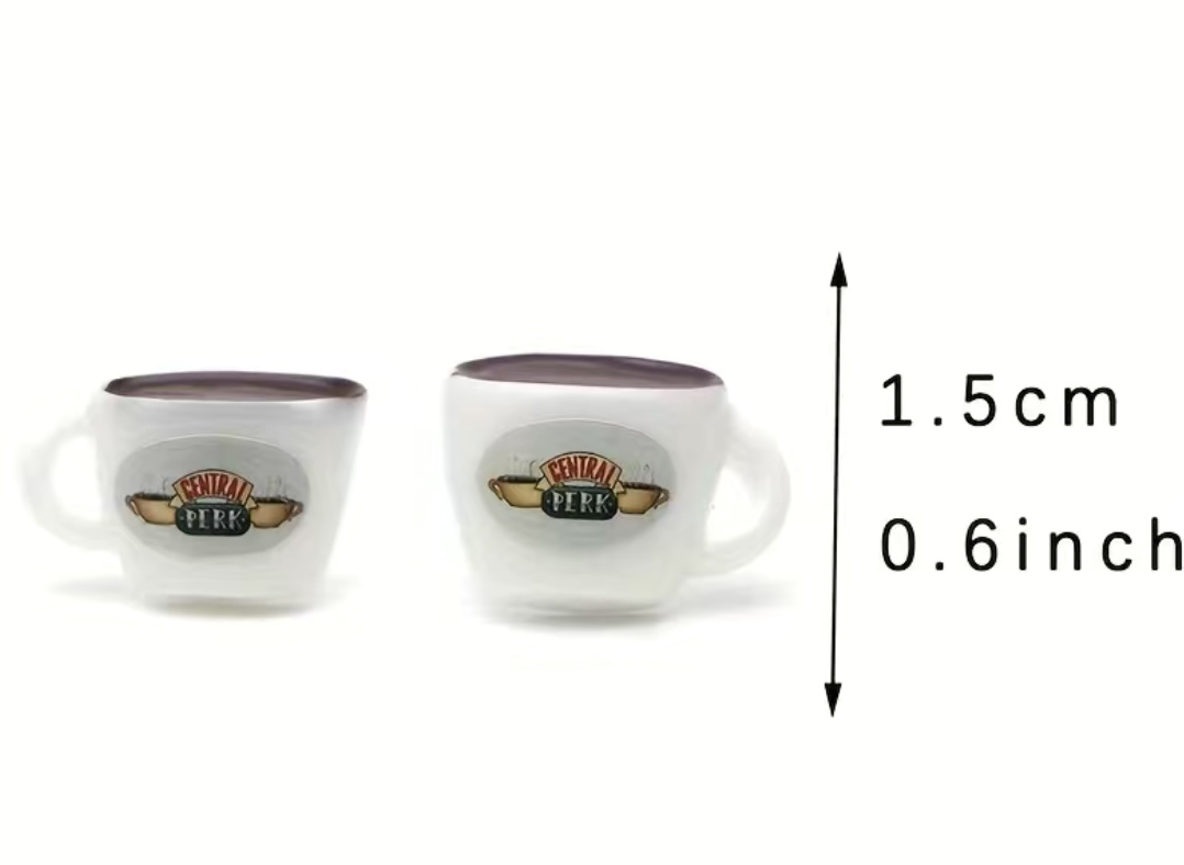 FRIENDS Central Perk Coffee Mug Stud Earrings