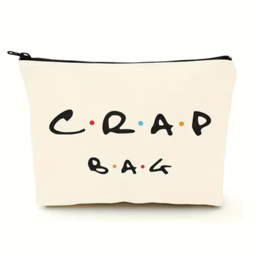 FRIENDS Crap Bag Natural Fabric Reusable Bag