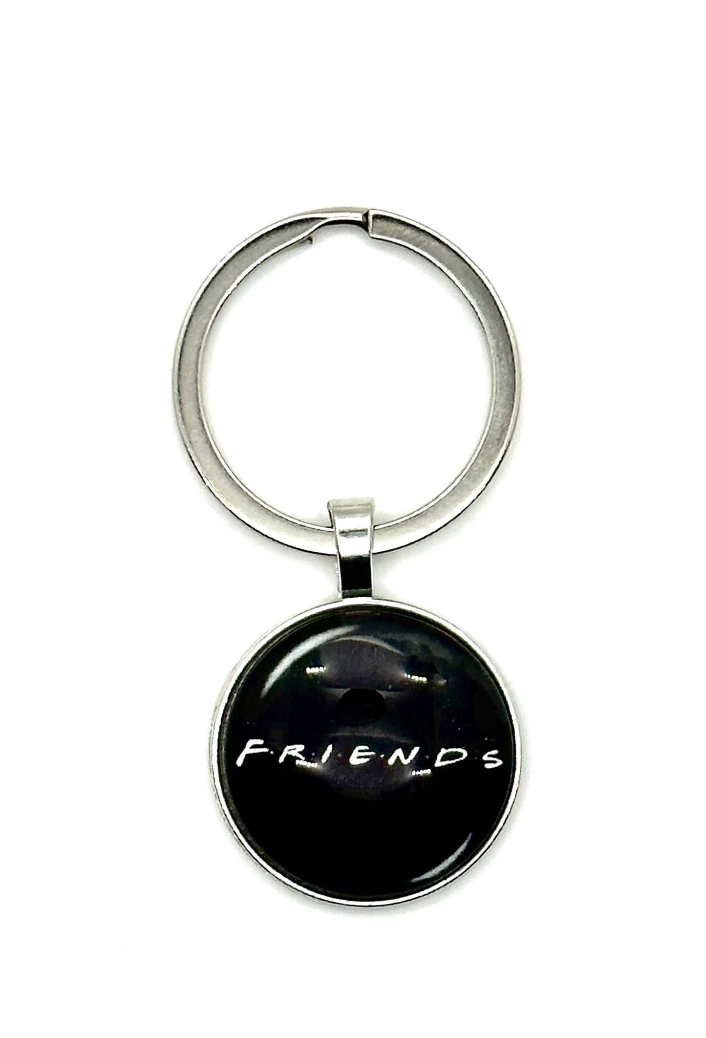 FRIENDS Logo Small Round Key Ring