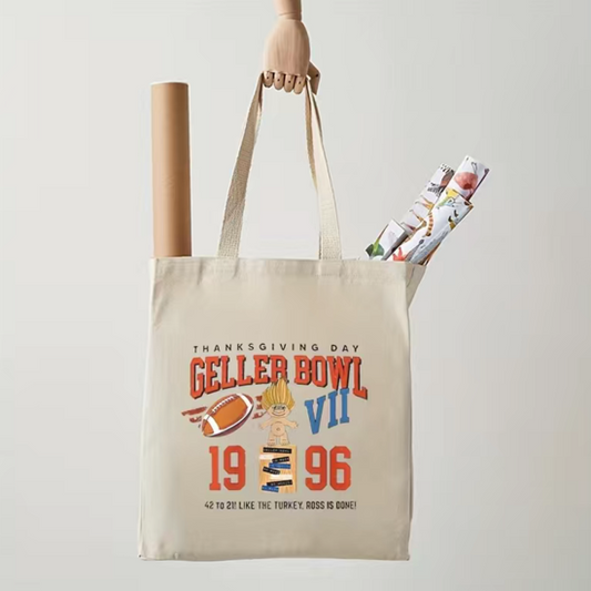 FRIENDS GELLER BOWL Reusable Tote Bag