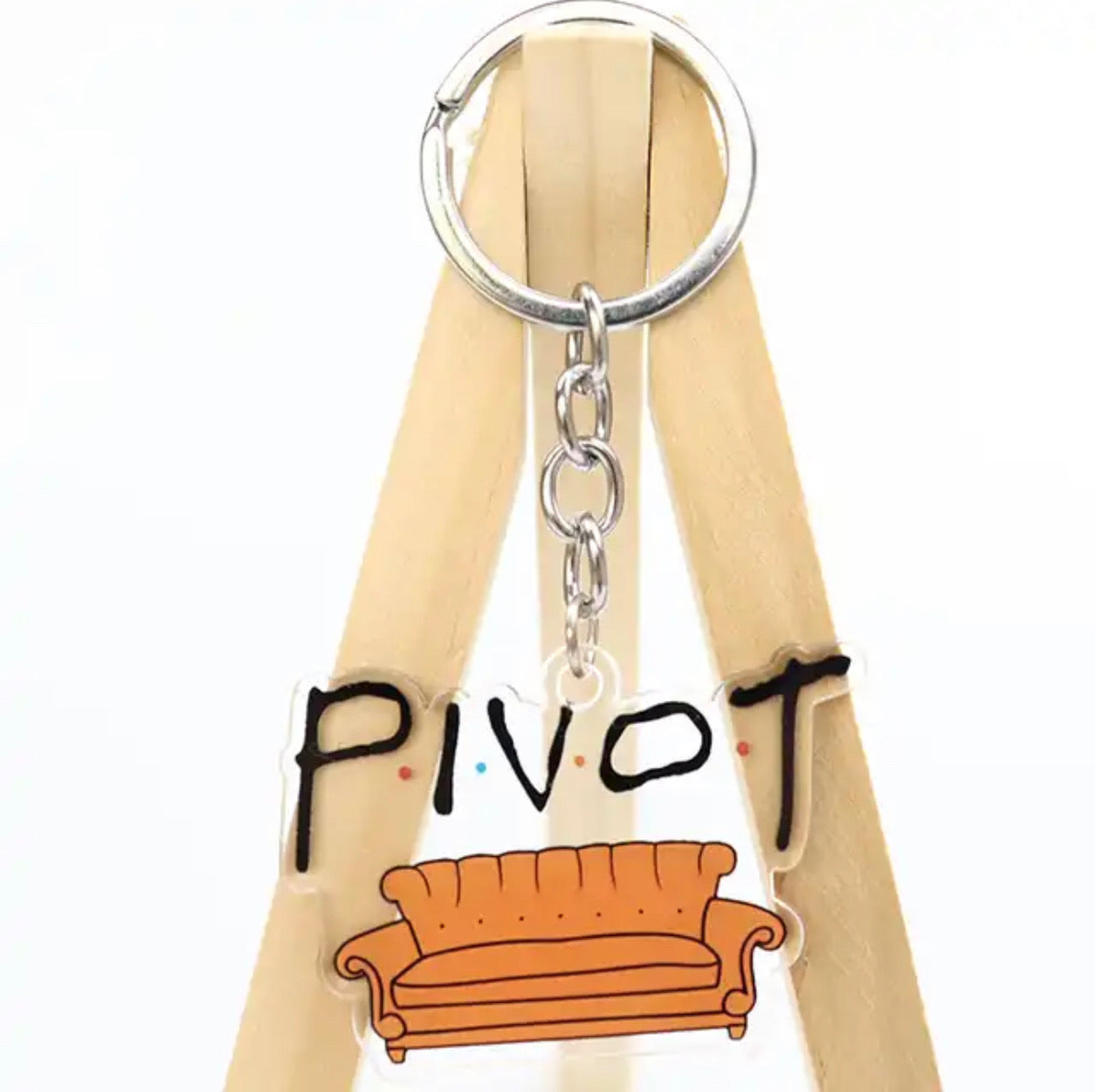 FRIENDS Sofa PIVOT Key Ring