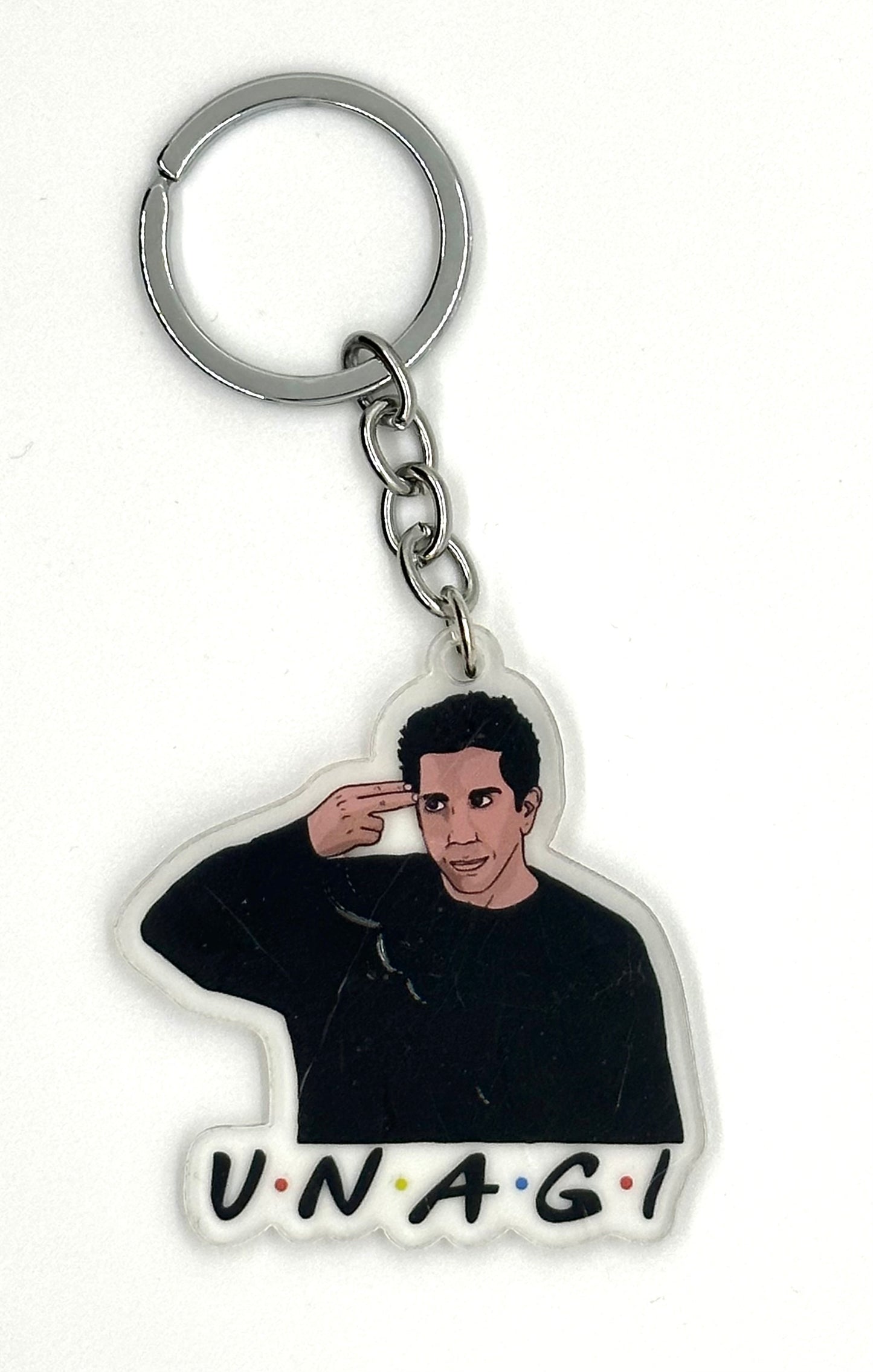 FRIENDS Ross Unagi Plastic Key Ring