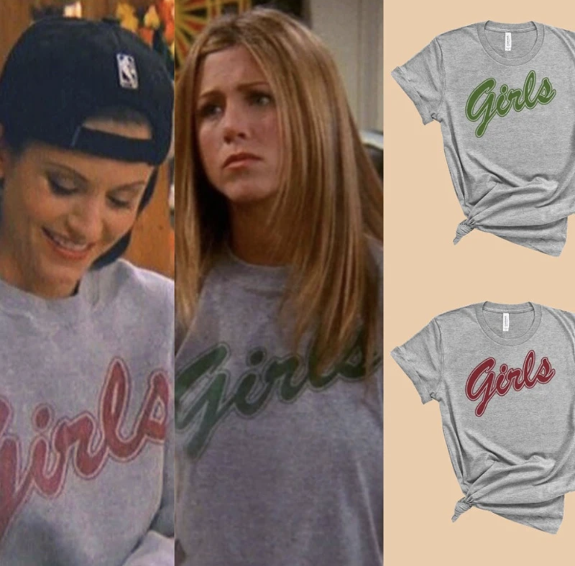 FRIENDS Girls Script T-Shirt