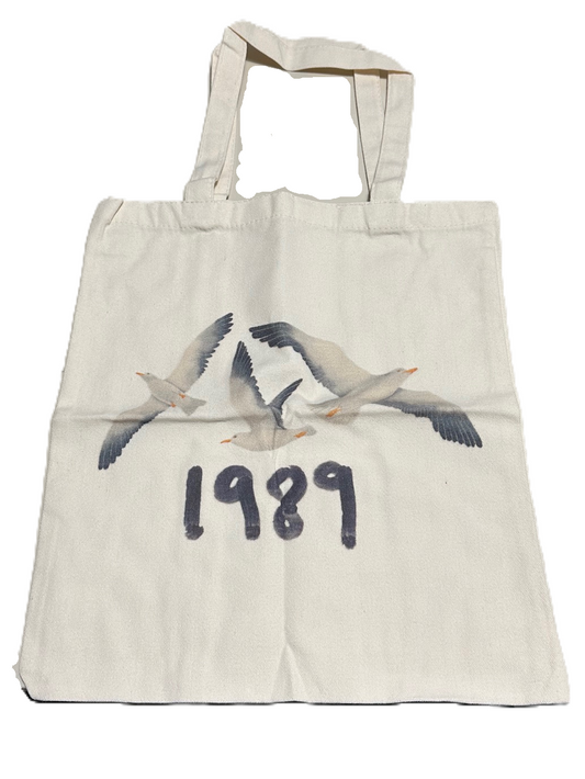 Taylor Swift 1989 Artwork Reusable Tote Bag