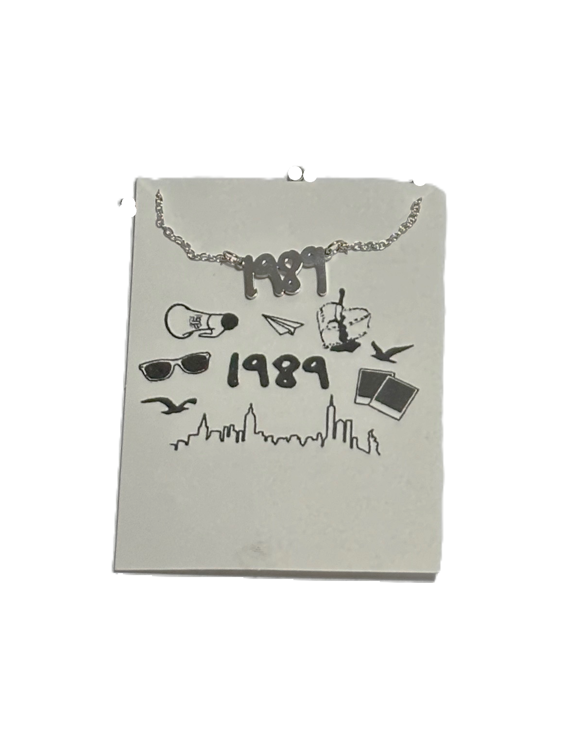 Taylor Swift Style 1989 Year Necklace