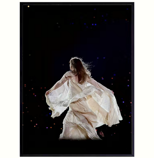 Taylor Swift Live Concert Wall Art (Unframed)