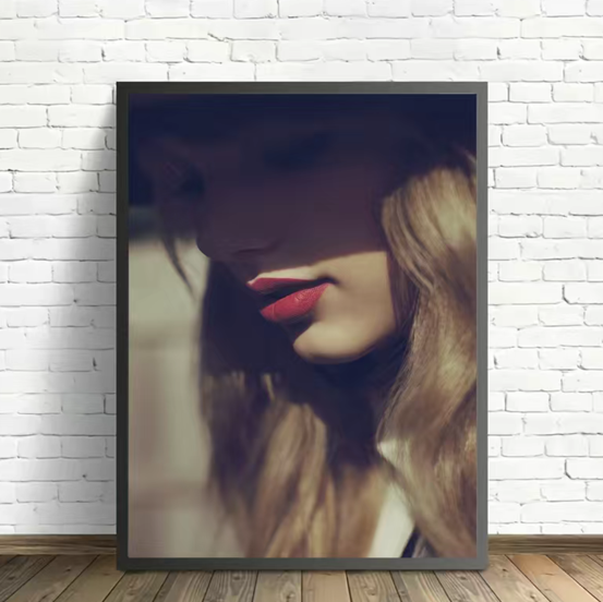 Taylor Swift RED Album Cover Wall Art (Unframed)
