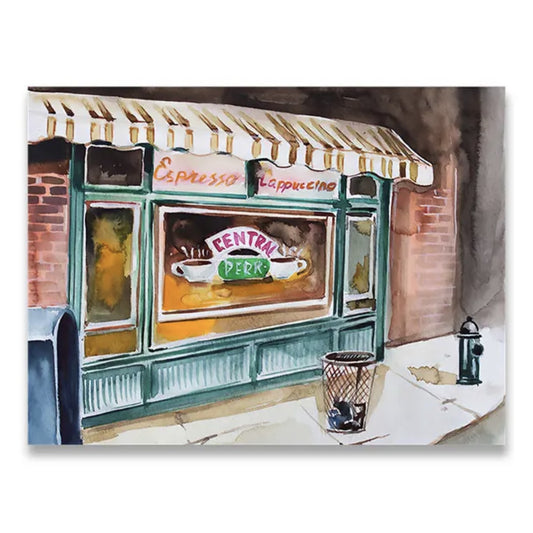 FRIENDS Central Perk Exterior Wall Art (Unframed)