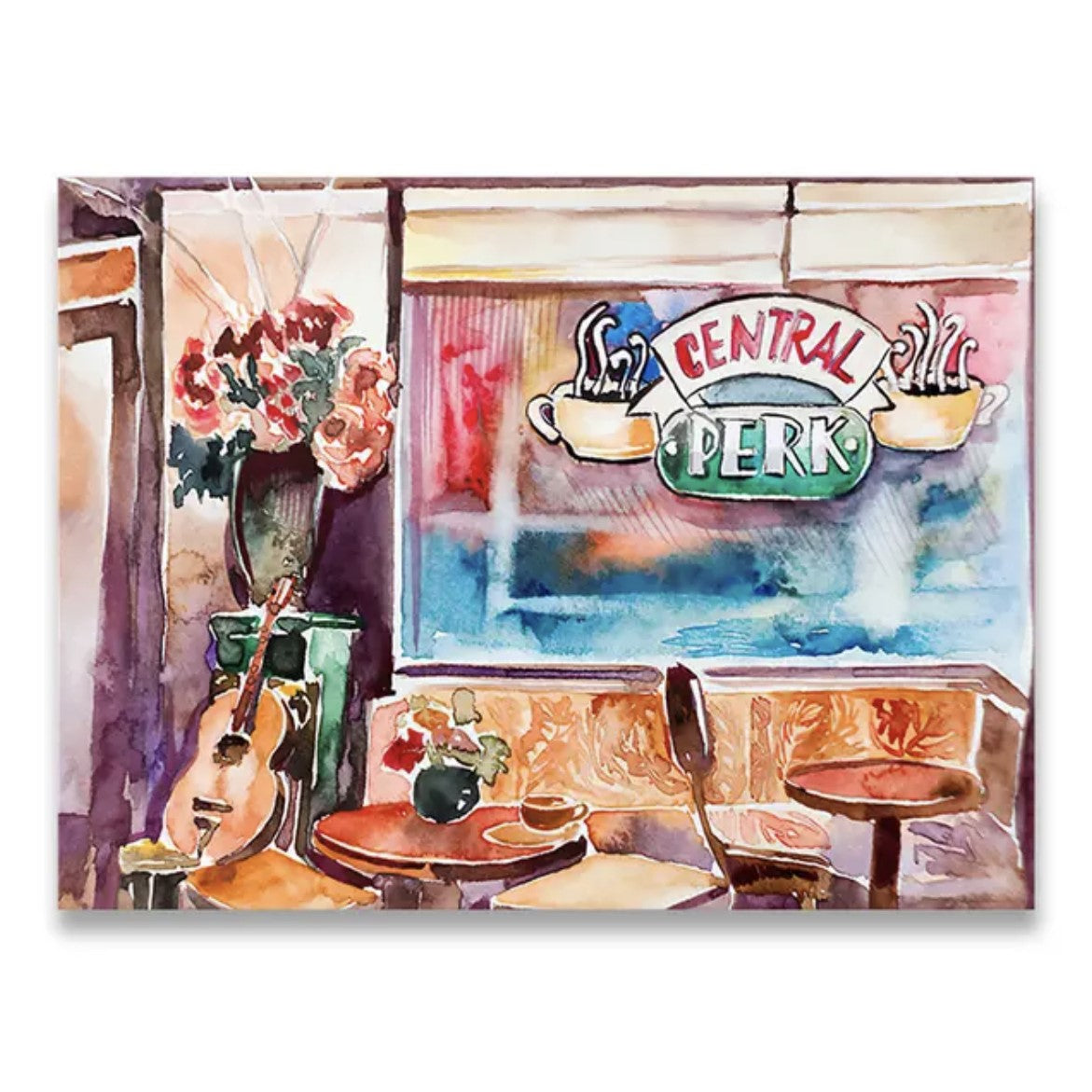 FRIENDS Central Perk Interior Window Wall Art (Unframed)