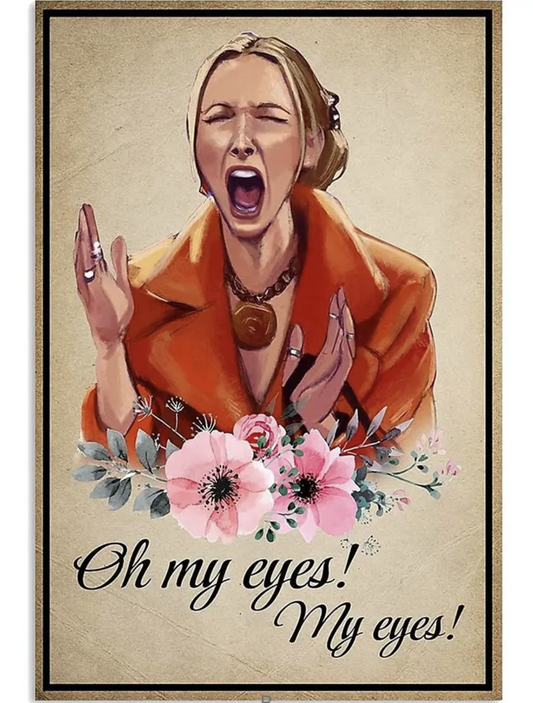 Phoebe OH MY EYES! Portrait Wall Art (Unframed)